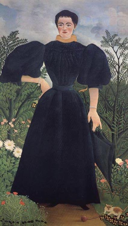 Portrait of a Woman, Henri Rousseau